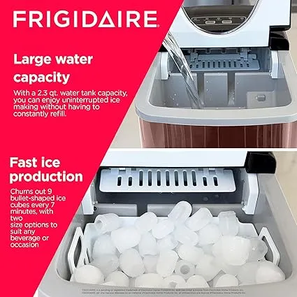 Countertop Ice Maker Machine (Stainless Steel)