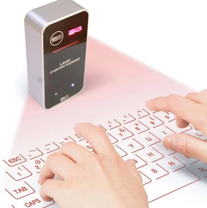 Type with ease on the go with this wireless laser projection keyboard, one of the coolest Amazon TikTok gadgets.