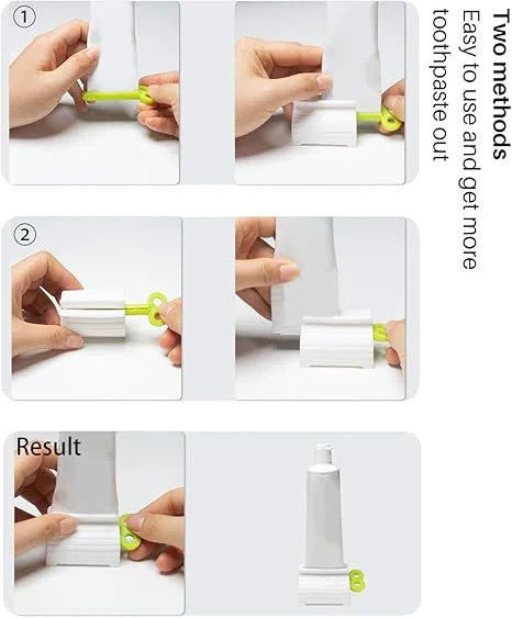 Toothpaste Squeezer Set for extracting every last bit of toothpaste - Random Amazon Finds.