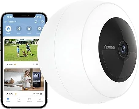 Noorio B310 Wireless Security Camera with 2K resolution, color night vision, and motion detection - Amazon Finds.